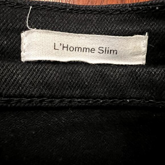 frame L'Homme Slim jeans black size 29 cotton - Picture 6 of 6